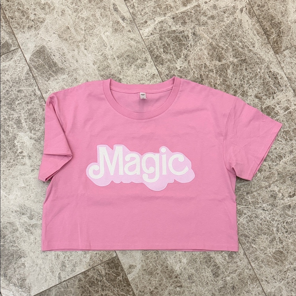 Barbie Pink Magic Crop Top